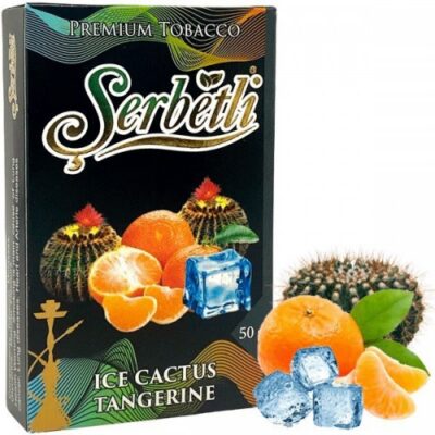 Тютюн SERBETLI Ice cactus tangerine 50гр