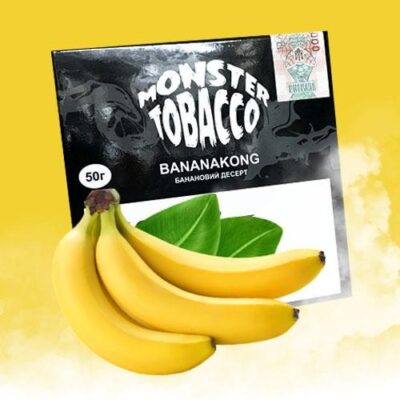 Тютюн Акциз Monster Tobacco BananaKong 50 гр