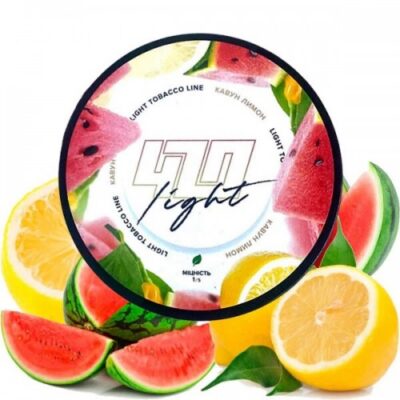 Тютюн 420 Light Кавун Лимон 100 гр