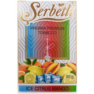 Тютюн SERBETLI Ice Citrus Mango 50гр