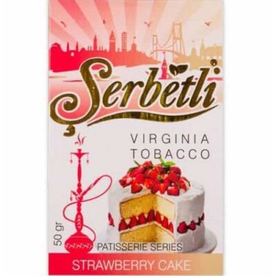 Тютюн SERBETLI Strawberry Cake 50гр