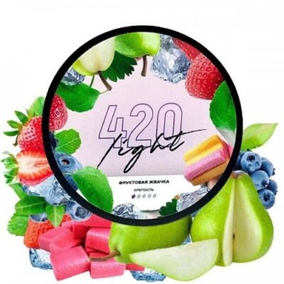 Тютюн 420 Light Фруктова Жуйка 100 гр