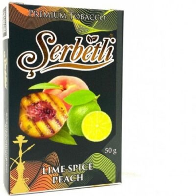 Тютюн SERBETLI Lime Spiced Peach 50гр