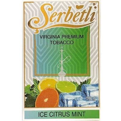 Тютюн SERBETLI Ice Citrus Mint 50гр