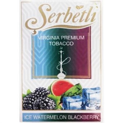 Тютюн SERBETLI Ice Watermelon Blackberry 50гр