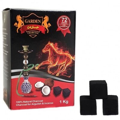 Вугілля кокосове для кальяну Garden, 1 кг