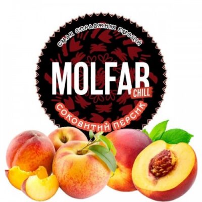Тютюн Molfar Chill Line Соковитий Персик 40 гр