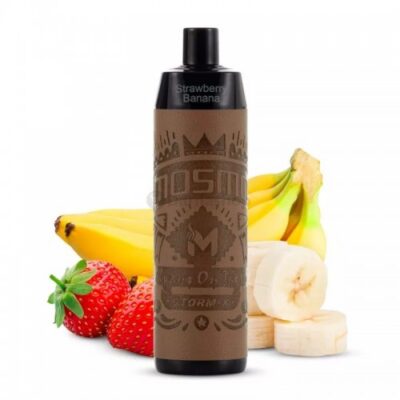 Електронна сигарета Mosmo Storm X Strawberry banana 6000